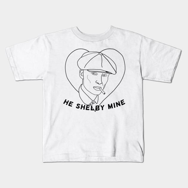 Peaky Blinders - He Shelby Mine Kids T-Shirt by 8mmattire